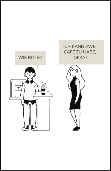 Iolanda's life in Berlin, problems with the language